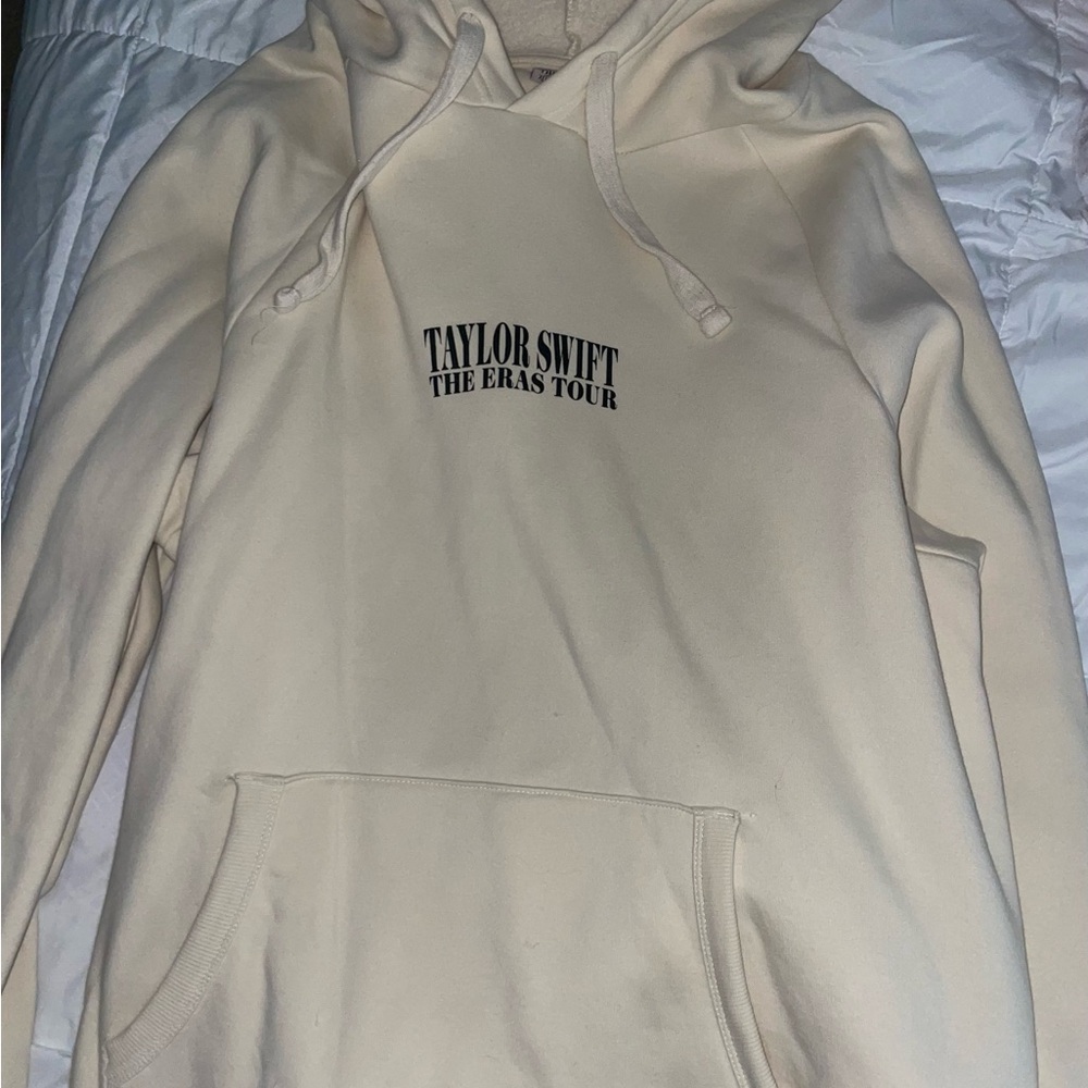 Taylor Swift The Eras Tour Cream Hoodie